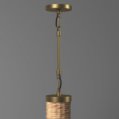 RH Restoration Hardware Panama Handwoven Pendant Light, sku: 032354