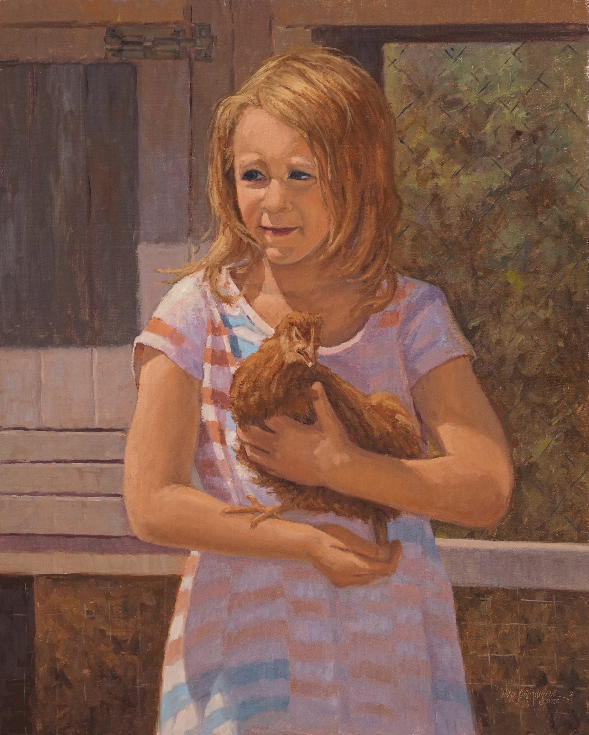 Rosie's Protector 30x24 oil-hi res