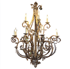 Fine Arts Lamps, Large Chandelier, 16 Light, Sku: 033218