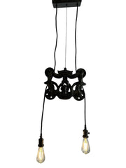 Porter Pulley Hanging Light with Two Lights, sku: 28284