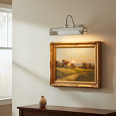 Ralph Lauren Collection Willoughby Medium Picture Light, Polished Nickel, New, sku: 033477