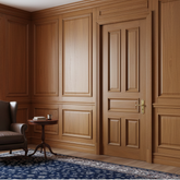 Solid Wood Doors with Brass Hardware, Various sizes, Sku 033401