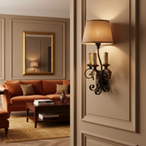 Fine Art Lamps Wall Sconce with Acanthus Leaf Design, Sku 033388