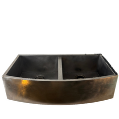 Zline Double Basin Stainless Steel Apron Front Sink, Sku: 033086
