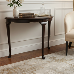 Imperial Furniture Co. 40's Mahogany Demi-lune Table, Sku 033775