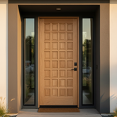 32 Panel Solid Pine Wood Door, Un-drilled and Unfinished, Sku 033767