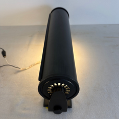 Modern Forms Black Metal Wall Sconce Sleek Shape and Design, Sku 033885