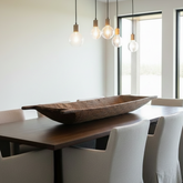 Vintage Wood Dough Trough, Metal Patch, Peg Handles, Sku 033908