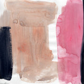 Sunny Gibbons "Bubblegum" Watercolor on Paper, Original Work, Framed, Sku: 033394