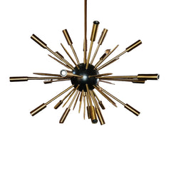 Regina Andrew Fine Lighting Sputnik Style Hanging Light in Brass, Sku: 033014