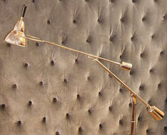 RH Restoration Hardware "Bouquet Light" Floor Lamp, Polished Nickel, sku: 032805