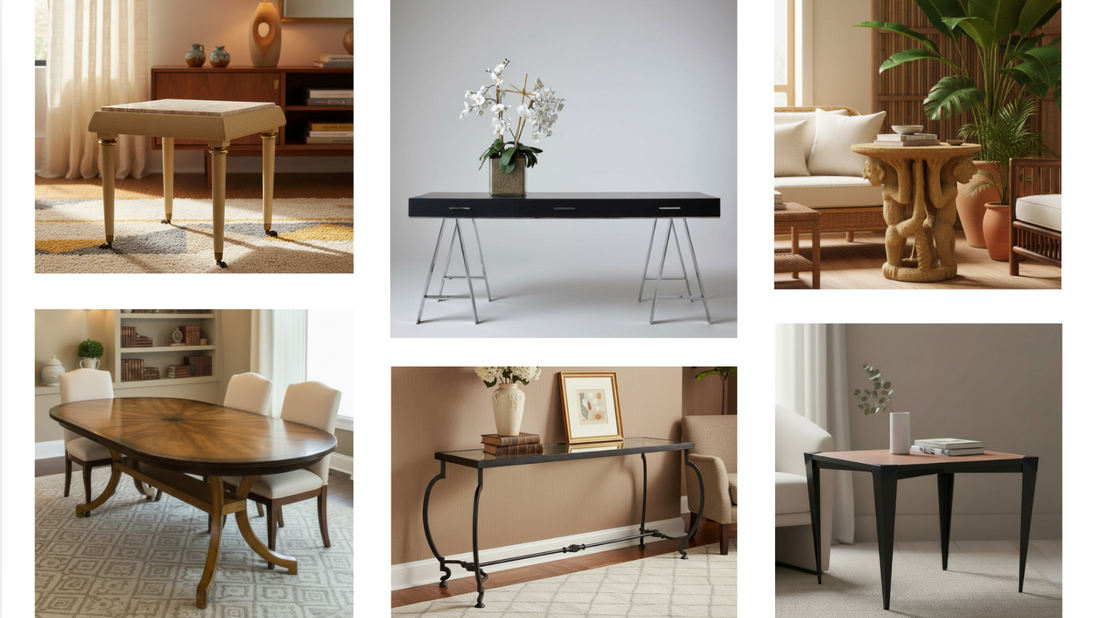 The Right Table for the Right Space: A Guide to Choosing Tables for Every Room in Your Home