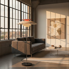 PH80 Floor Lamp Part of Poul Henningsen's Iconic PH 3-Shade Family, Sku 033995