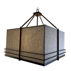 Large Luminaire Craftsman Style Pendant Light Fixture, Sku 033983