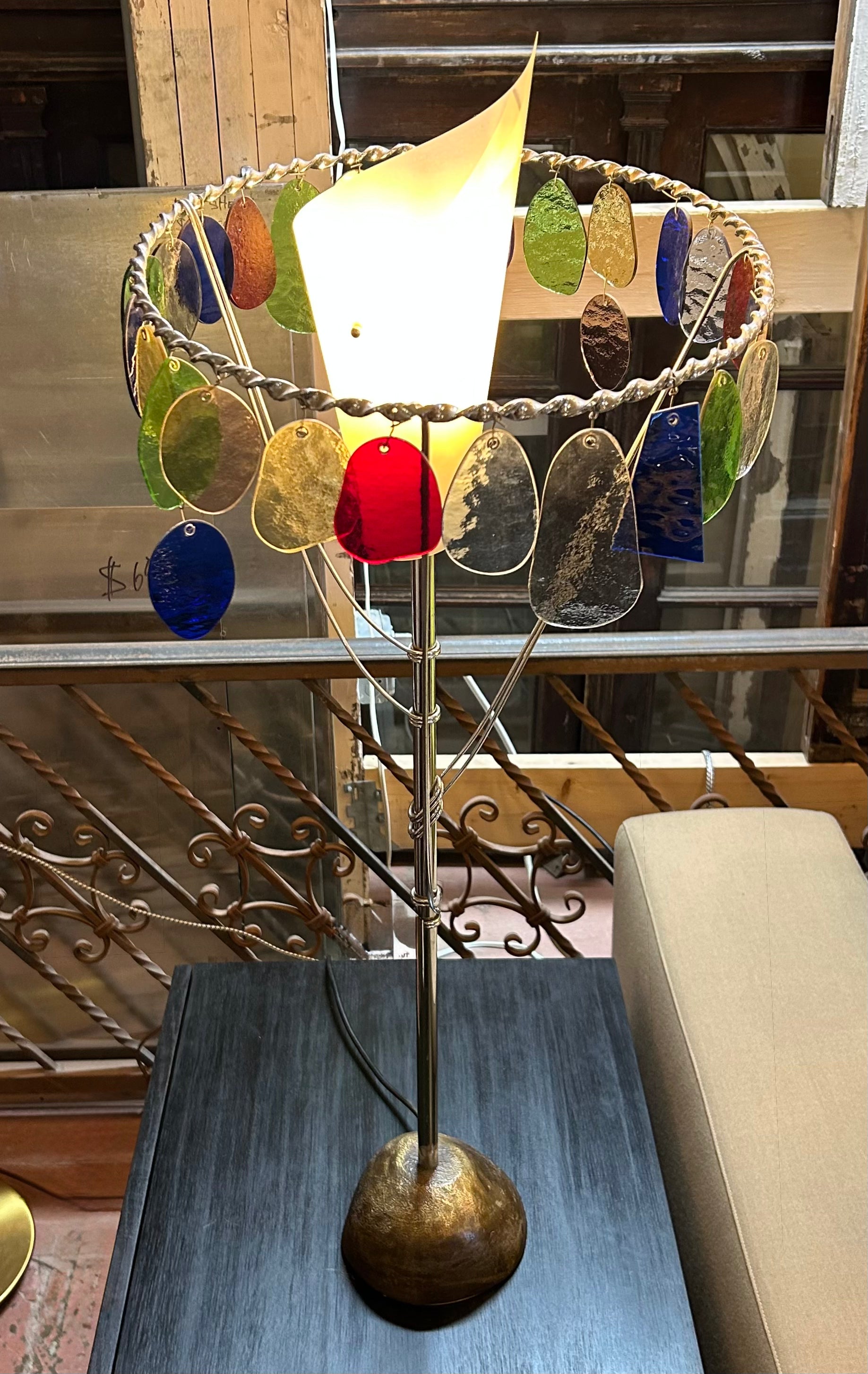 Sibari Table Lamp Designed by Toni Cordero for Artemide Metal and Glass, Sku: 032969