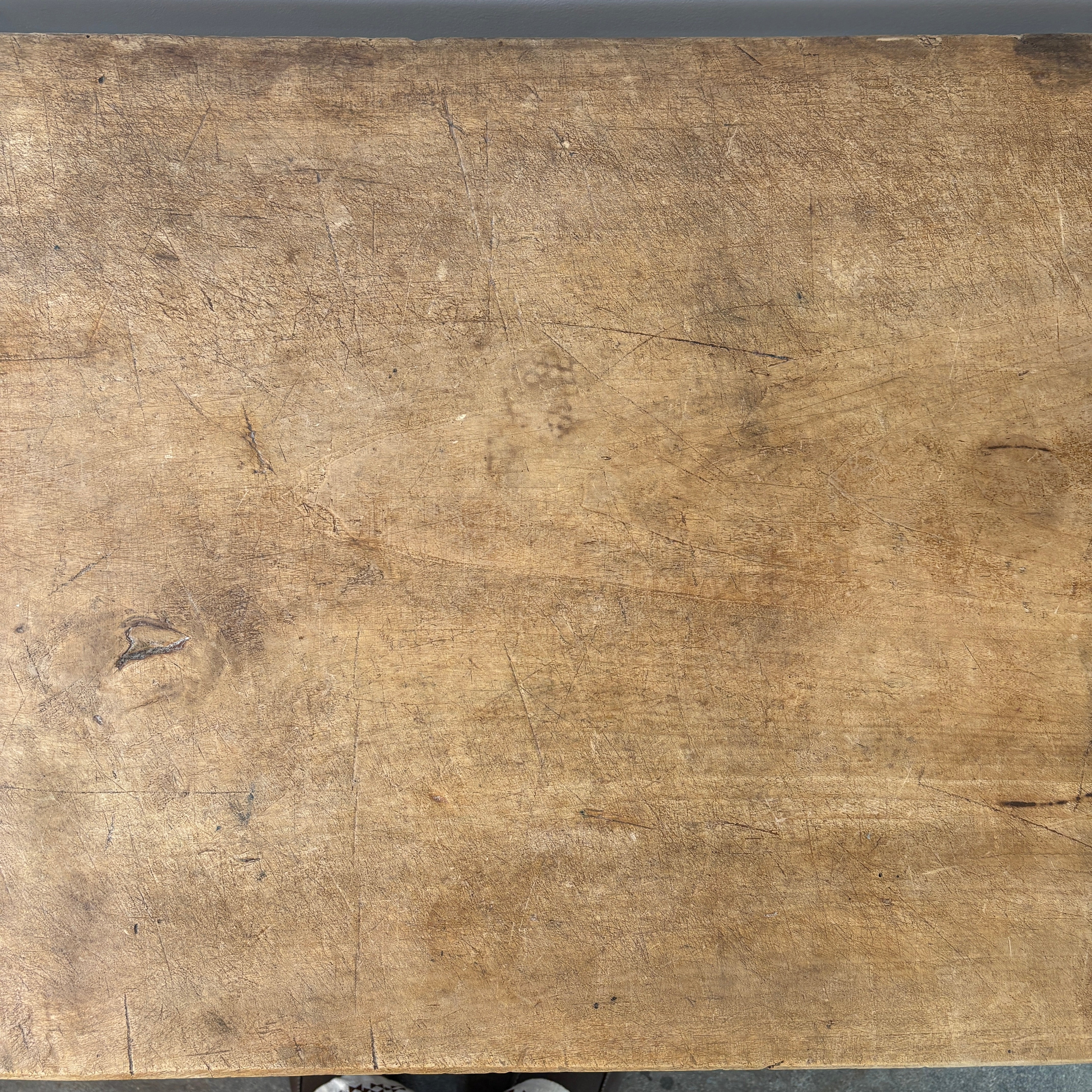 Rustic Butcherblock Top Coffee Table, Sku 033106
