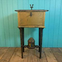 Art Deco Smoking Stand & Humidor, Antique, Sku: 033713