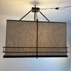 Large Luminaire Craftsman Style Pendant Light Fixture, Sku 033983