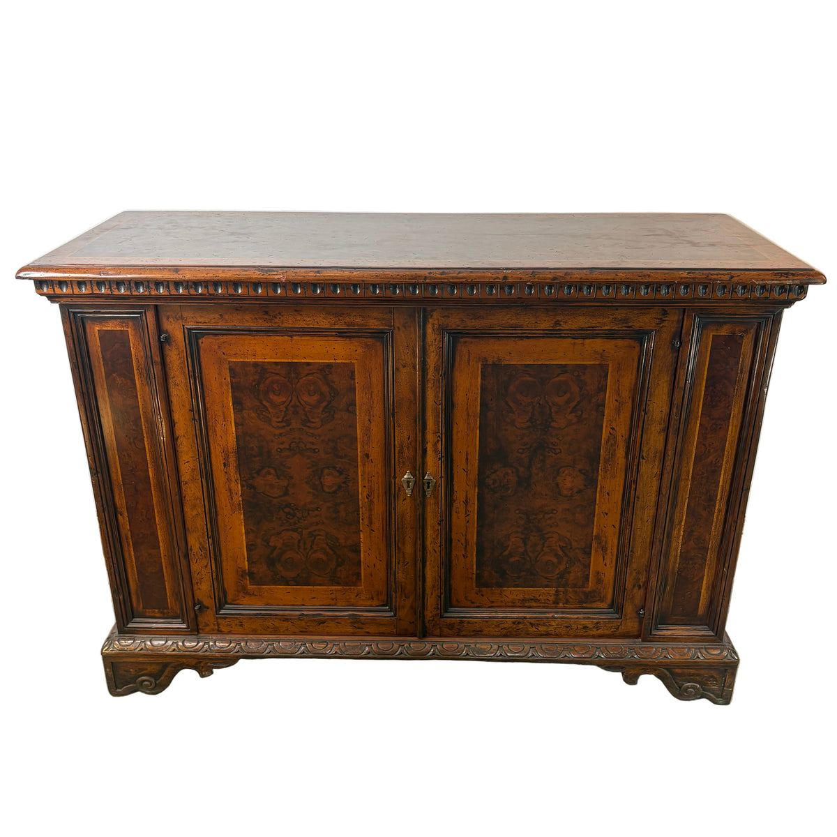 Francesco Molan "Glemme" Burled Wood Sideboard Cabinet, Sku: 033108