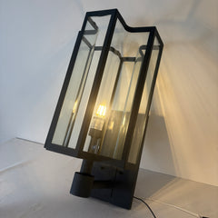 Elk Lighting, Exterior Wall Sconce, Quad-Glass Design, Gunmetal Finish, Sku: 033541