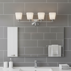 Bathroom with a matching look