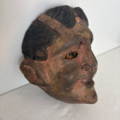 Moorish Guatemalan Mask, Circa 1940, Sku 033060