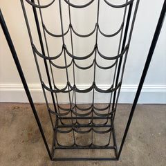 Arch Top Wine Rack Crafted from Steel, Sku 033906