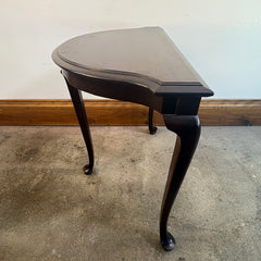 Imperial Furniture Co. 40's Mahogany Demi-lune Table, Sku 033775