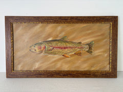 Fish Painting, Framed, Artist - Vahughes, Sku: 033011