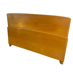 Heywood Wakefield Bed Frame in Wheat Finish