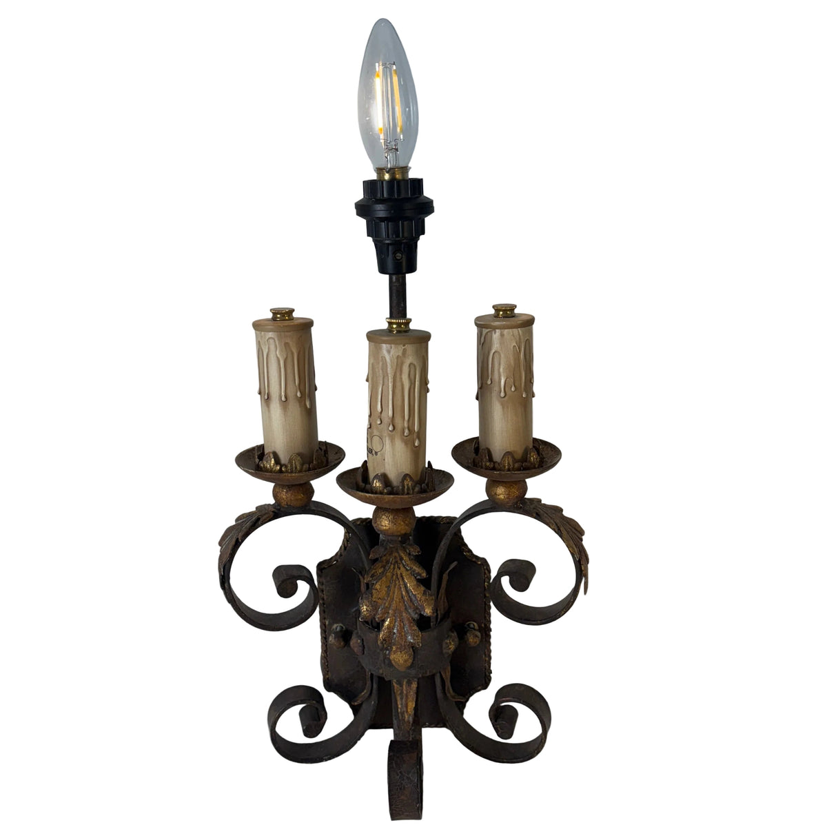 Fine Art Lamps Wall Sconce with Acanthus Leaf Design, Sku 033388