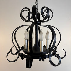 Spanish Style Iron Chandelier, Sku 033905