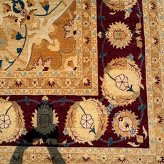 Large Wool Oriental Rug, Rectangle, Sku 033864