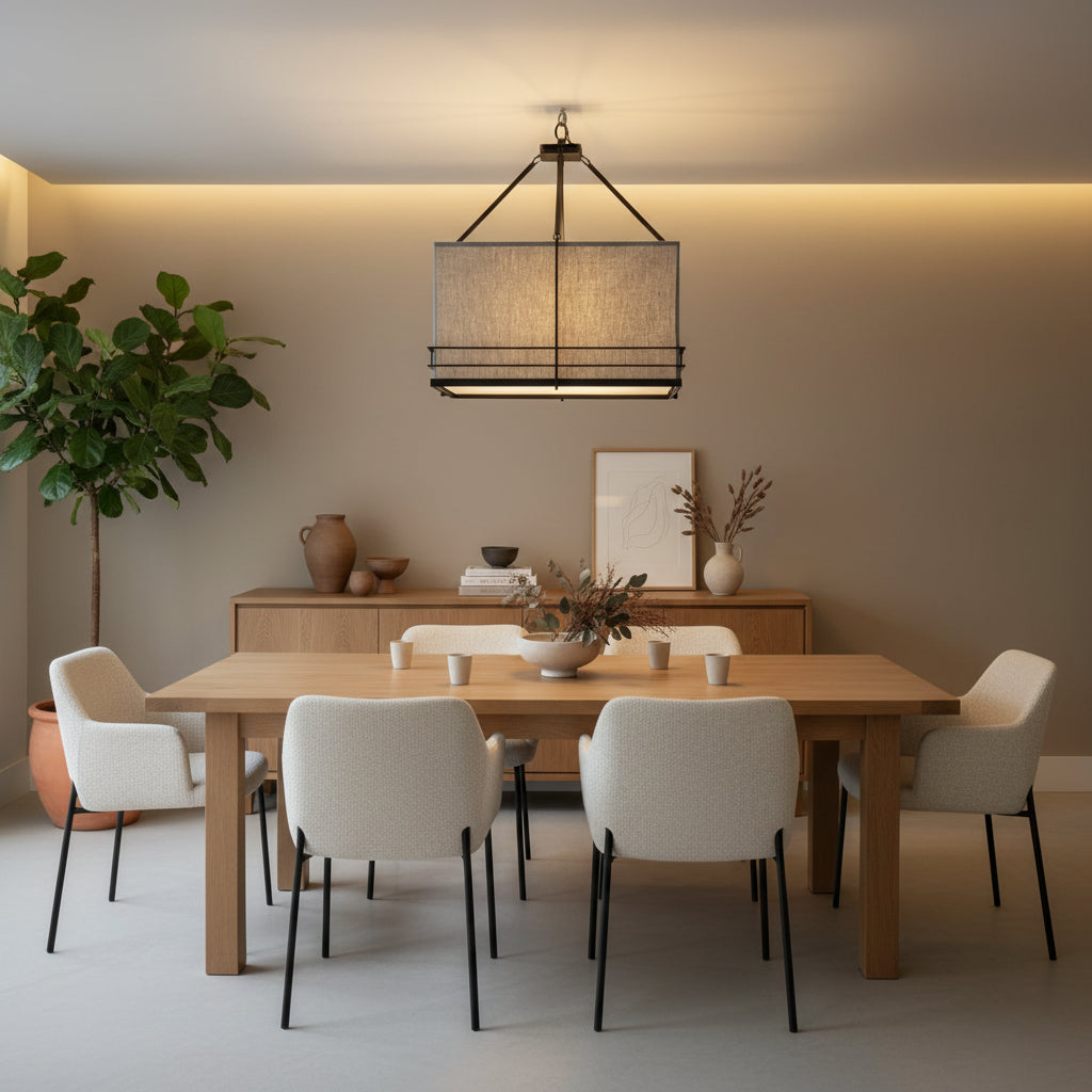 Large Luminaire Craftsman Style Pendant Light Fixture, Sku 033983