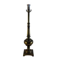 Stiffel Brass Table Lamp Traditional Styling Considerable Oxidation and Pitting, Sku 034102