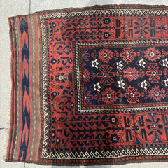 Turkish 20's Extra Wide Jewel Tones Runner, Sku 034016