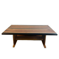 Handcrafted Coffee Table made by Frank Remar, Walnut with Oil and Wax Finish, Sku 033684