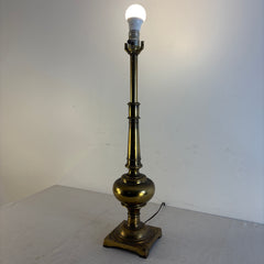 Stiffel Brass Table Lamp Traditional Styling Considerable Oxidation and Pitting, Sku 034102
