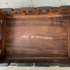 Asian Coffee Table Made in Hong Kong Solid Wood, Sku: 032972