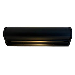 Modern Forms Black Metal Wall Sconce Sleek Shape and Design, Sku 033885