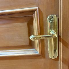Solid Wood Doors with Brass Hardware, Various sizes, Sku 033401