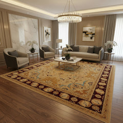 Large Wool Oriental Rug, Rectangle, Sku 033864