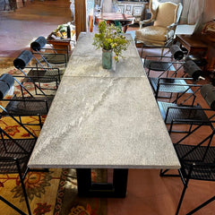 Custom Granite Top Table, Large, Three Piece Top