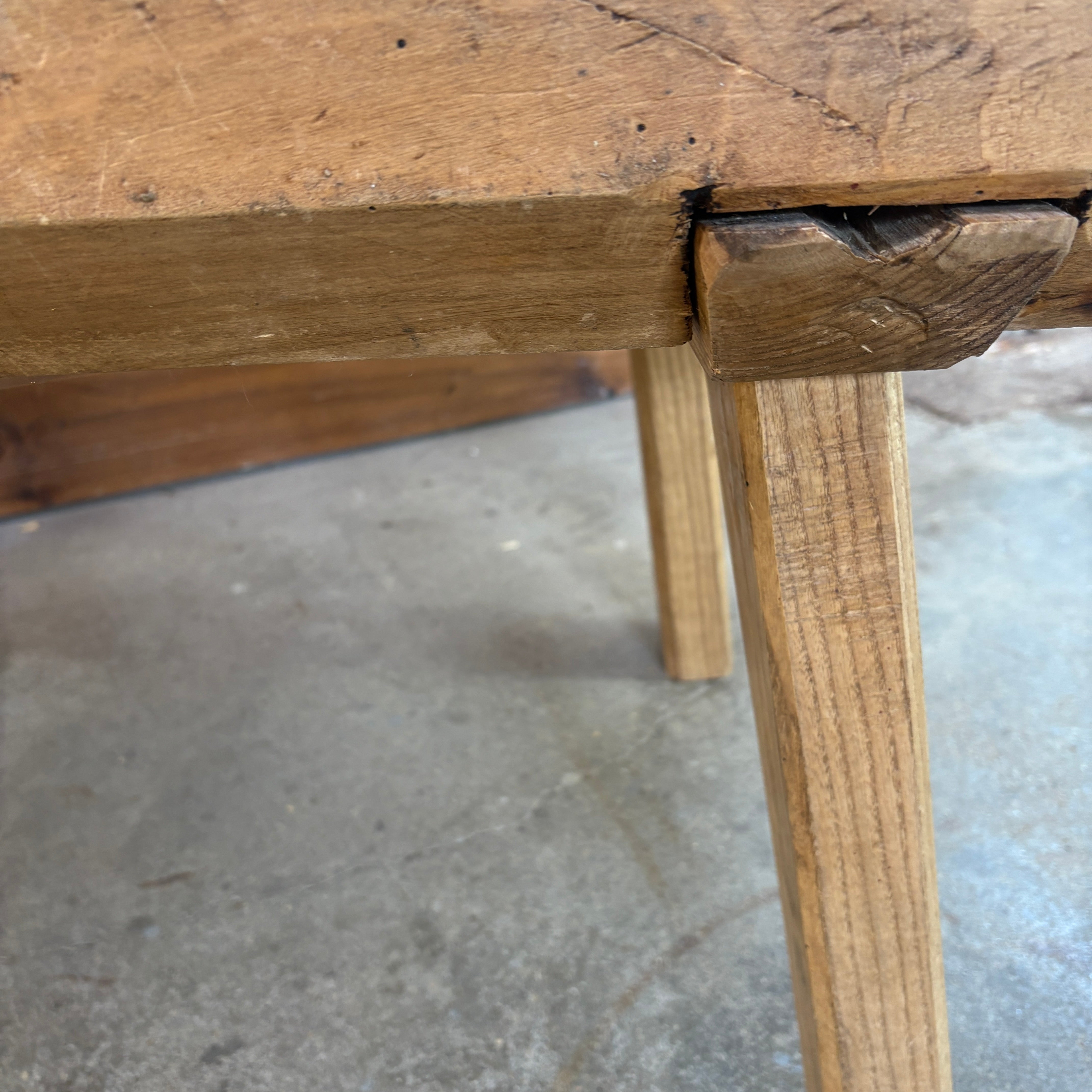 Rustic Butcherblock Top Coffee Table, Sku 033106