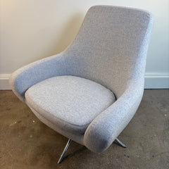 Noomi Softline Scandinavian Swivel Chair Designed by Susanne Gronlund, Sku 033863