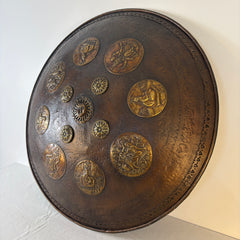 Middle Eastern Parade Shield, Metal, Sku: 033544