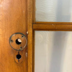 Vintage Solid Pine door with 15 Glass Panels, Sku 033402