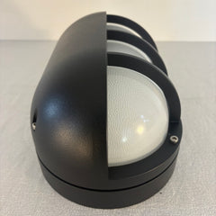 BEGA Wall Luminaire Shielded Crystal Glass Exterior Light Fixture, Sku 033652
