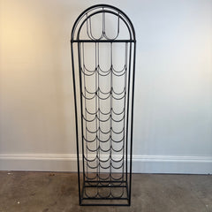 Arch Top Wine Rack Crafted from Steel, Sku 033906