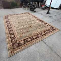 Loloi Area Rug, Welbourne Collection, Polypropylene, Brown, Sage Colorway, SKU 033644